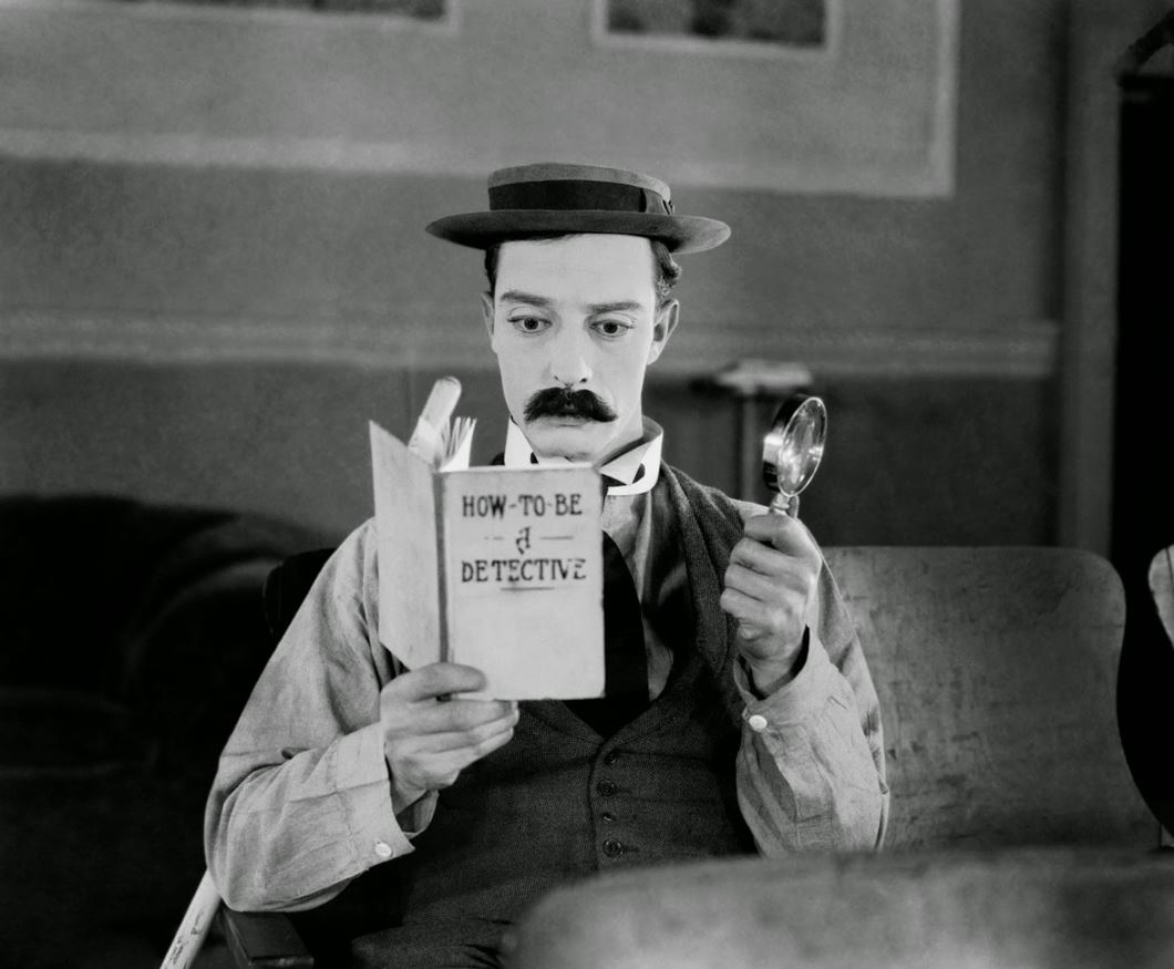 Buster Keaton, Sherlock Holmes, Stummfilm, Piano, Richard Siedhoff